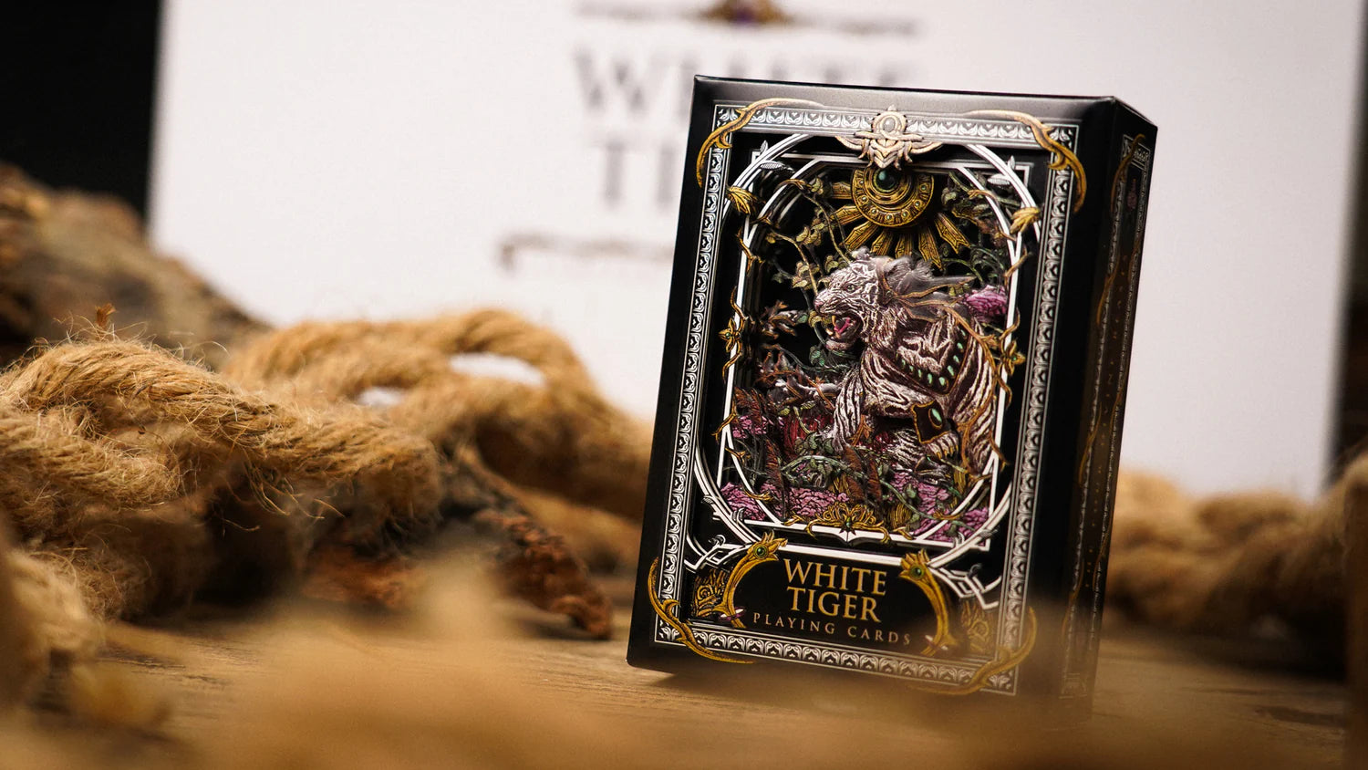 White Tiger Playing Cards by ARK
