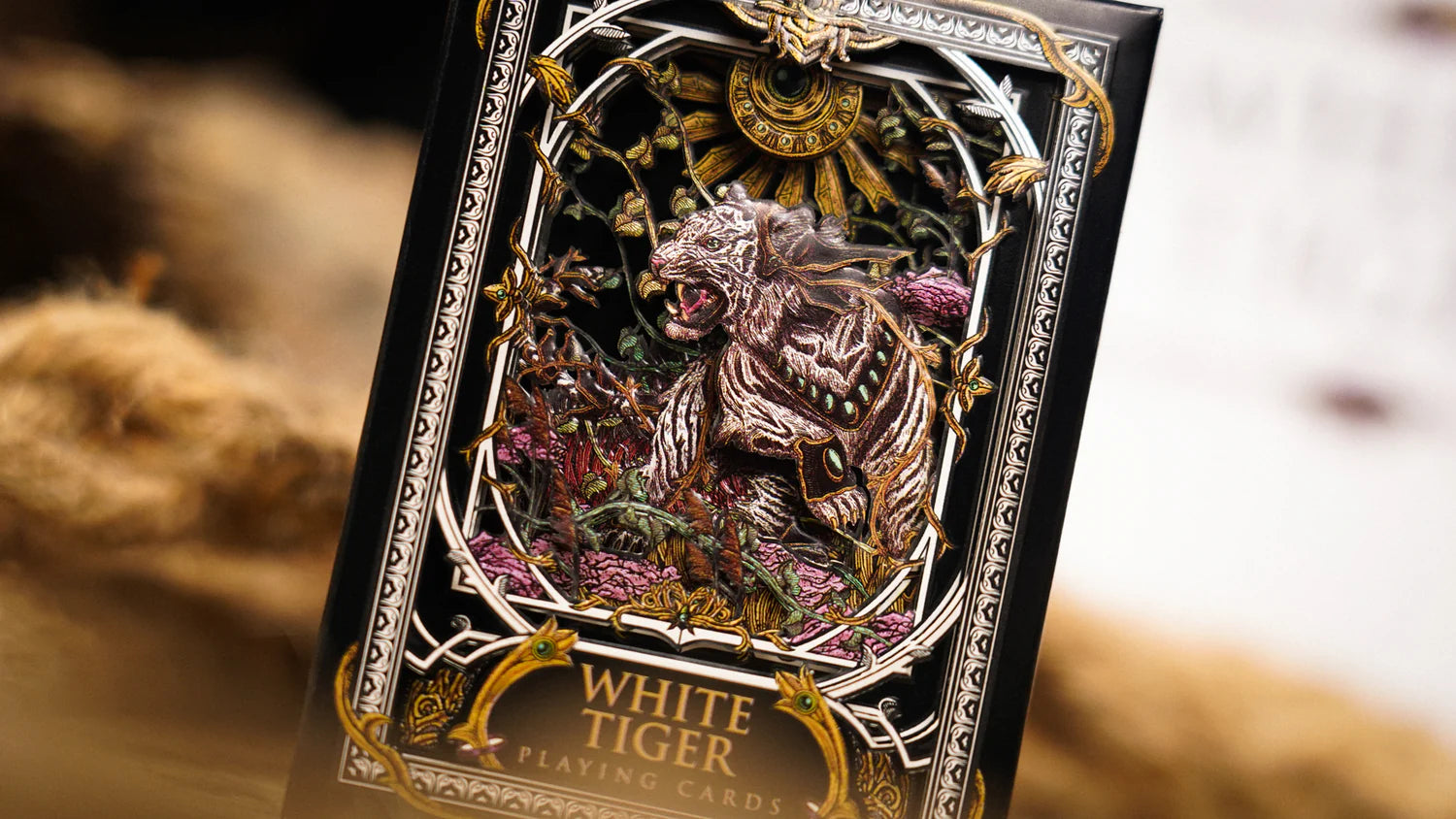 White Tiger Playing Cards by ARK